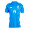 Maglia Italia Federico Chiesa 14 Primo Euro 2024 Maniche Corte - Uomo